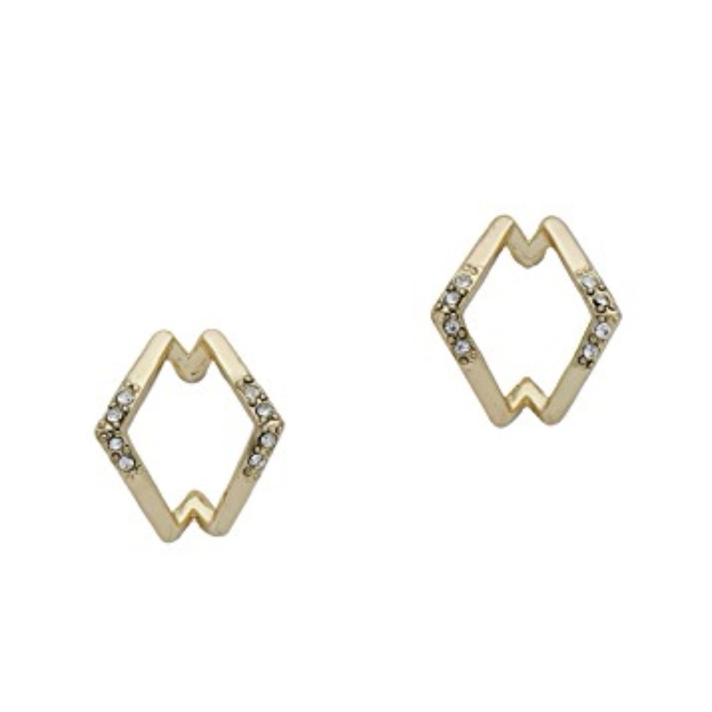 NWT House of Harlow Sound Waves Stud Earrings